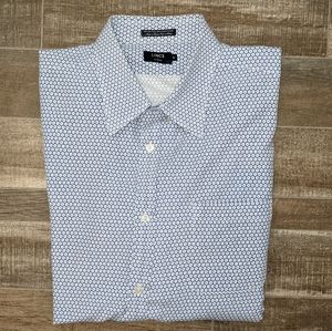 LINCS DC@CO 55% Silk Long Sleeve Shirt Size XL
